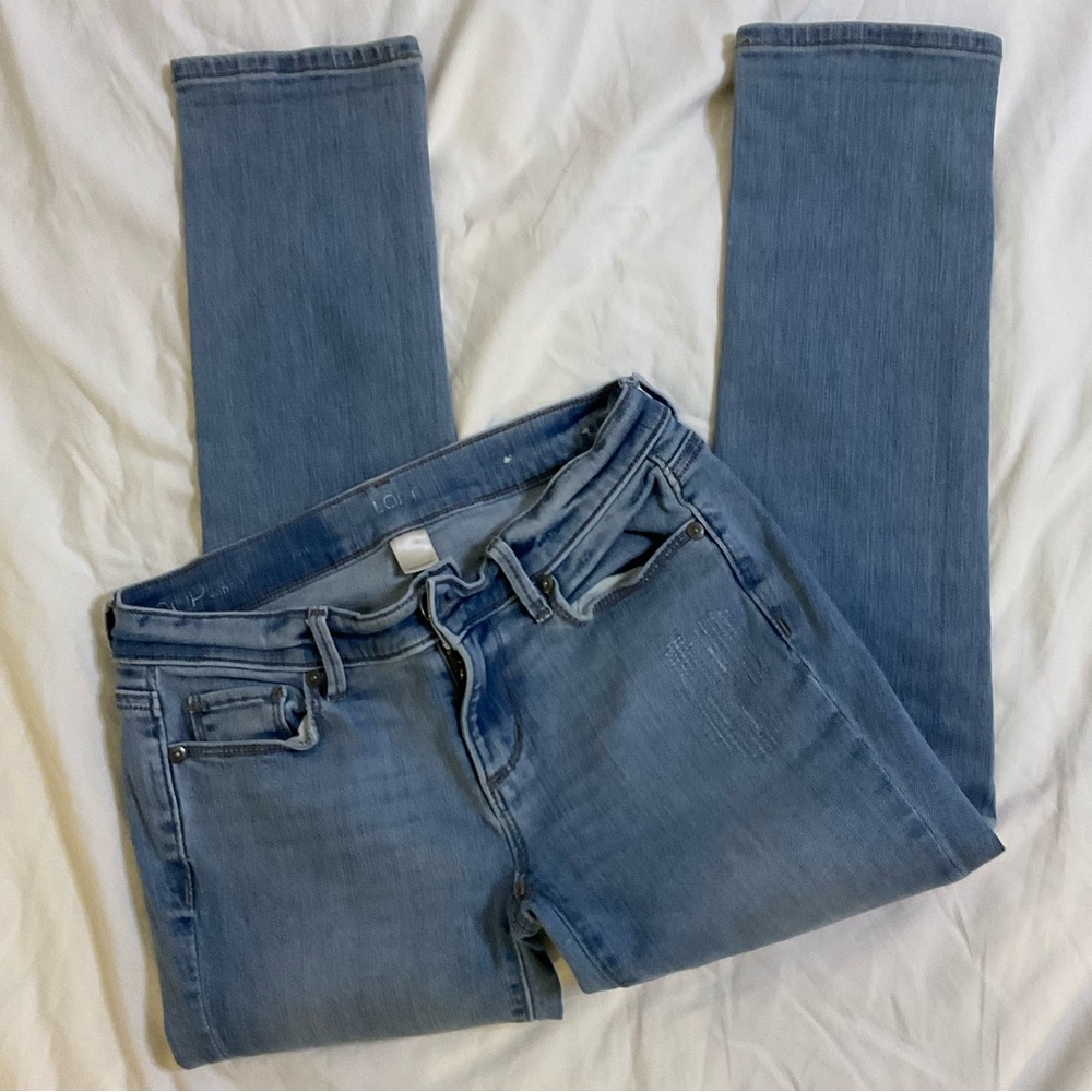 ❌ FINAL ❌ LOFT distressed Crop Jeans